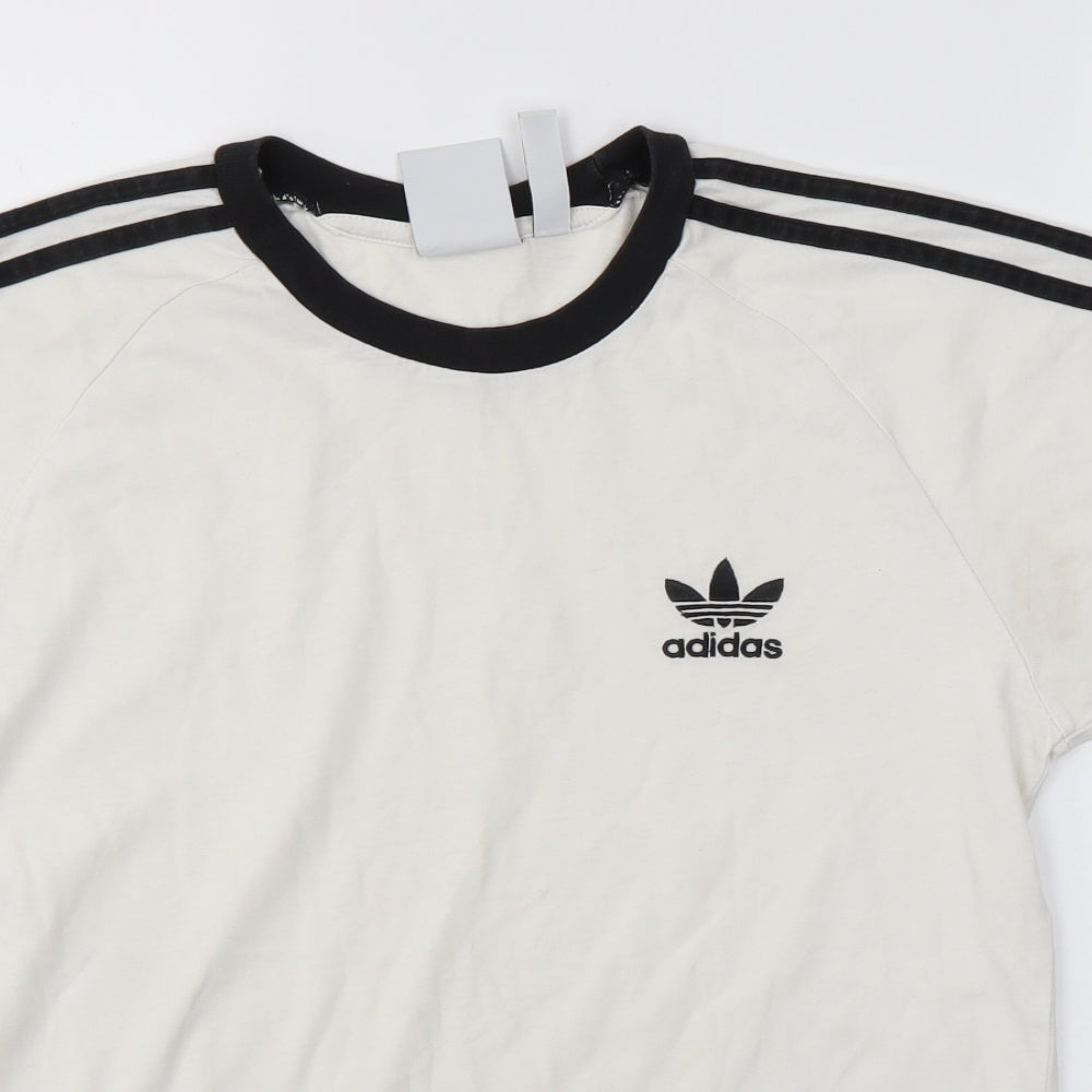 adidas Mens Multicoloured    T-Shirt Size S