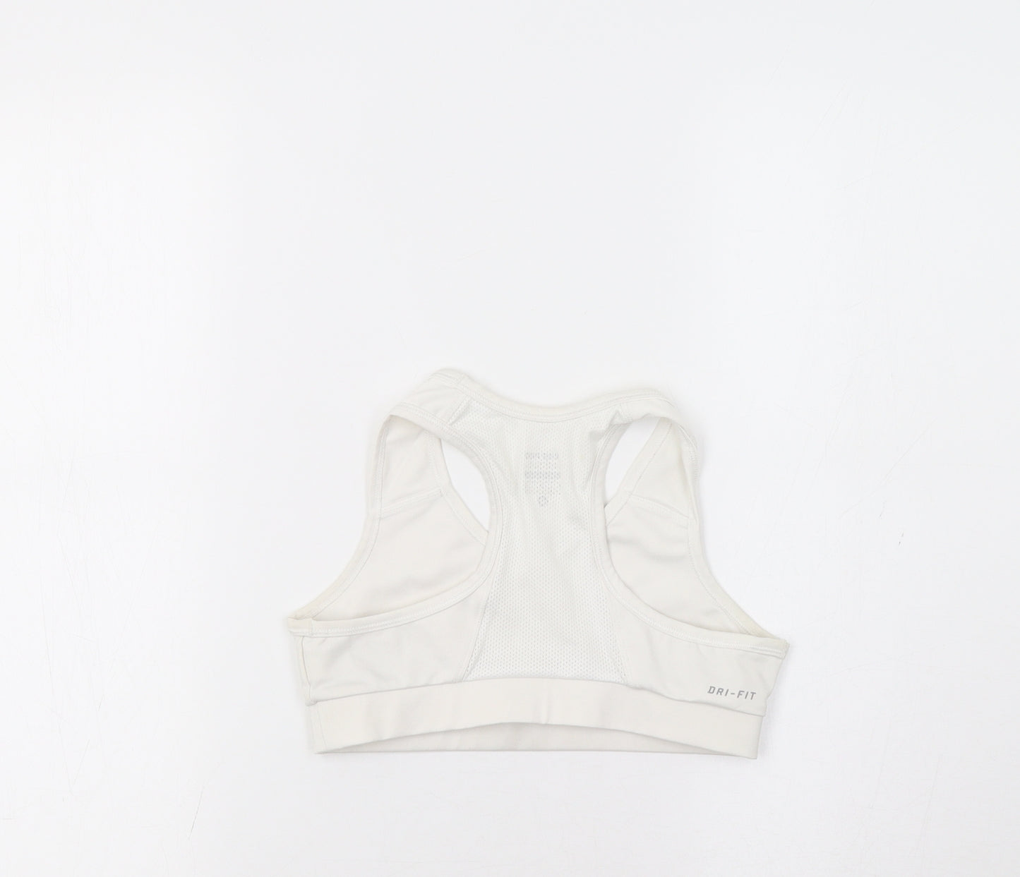 Nike Girls White   Cropped Tank Size 10-11 Years