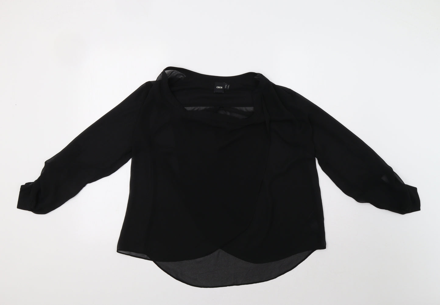 ASOS Womens Black   Basic Blouse Size 10