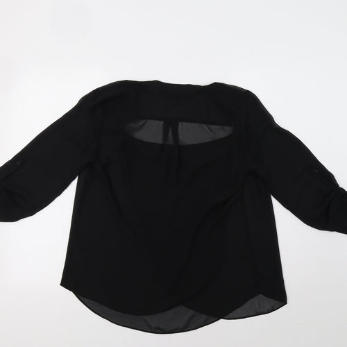 ASOS Womens Black   Basic Blouse Size 10