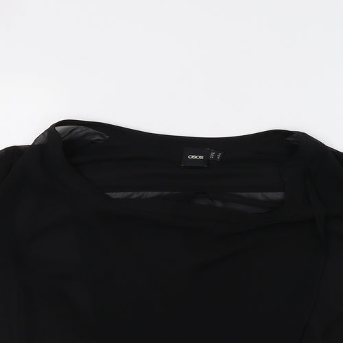 ASOS Womens Black   Basic Blouse Size 10