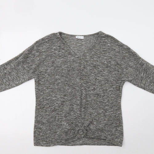 Papaya Womens Grey   Pullover Jumper Size 14