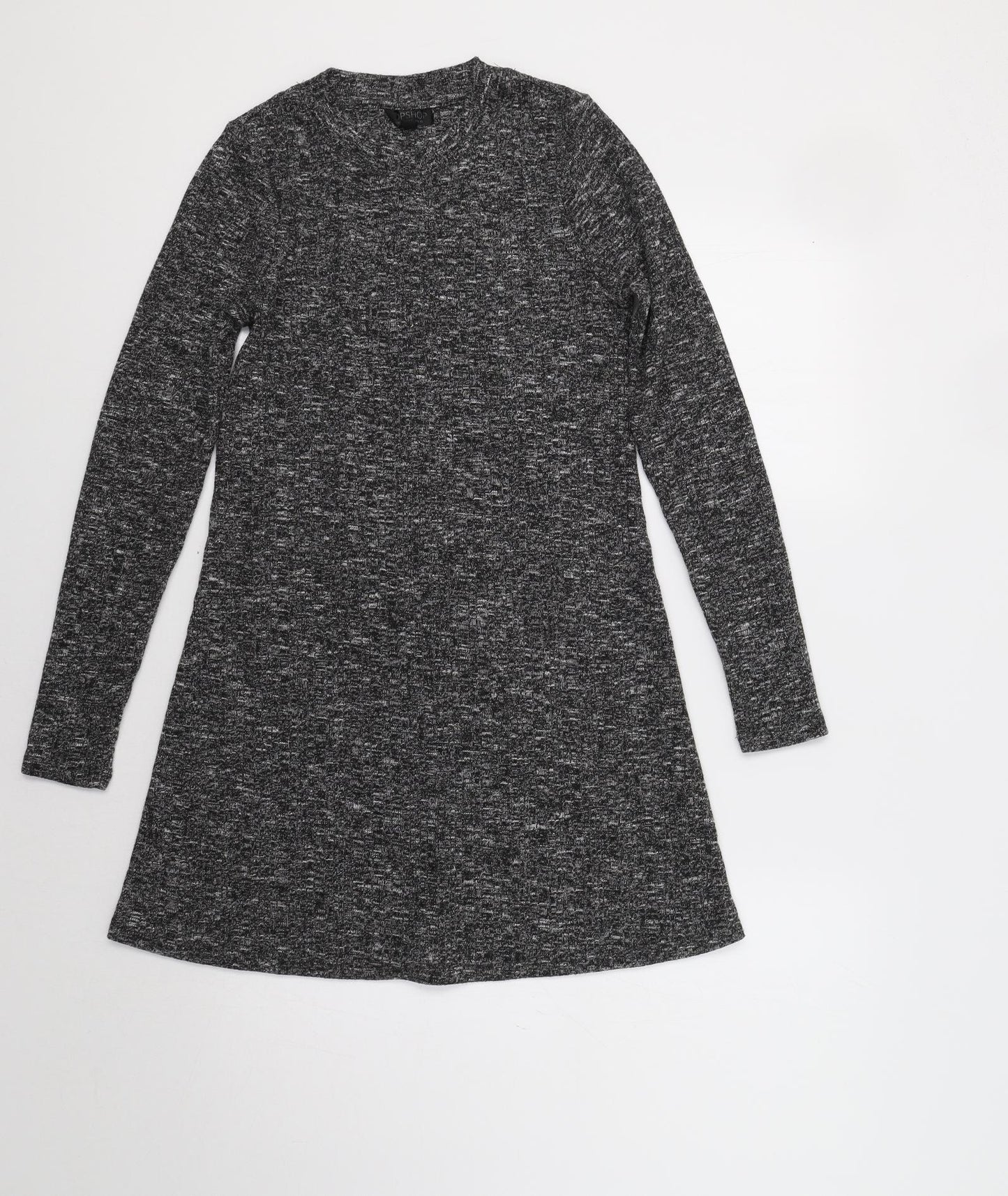 Topshop Womens Grey   Jumper Dress  Size 10