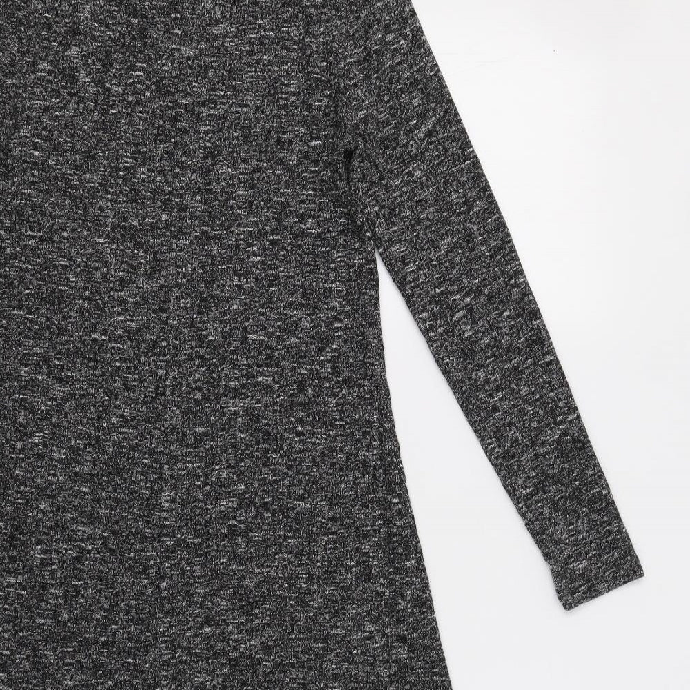 Topshop Womens Grey   Jumper Dress  Size 10
