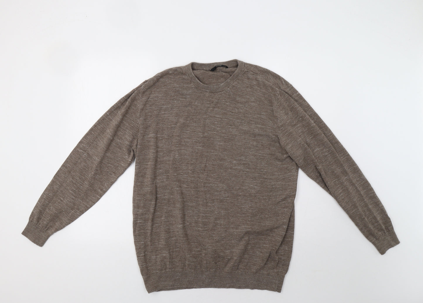 George Mens Beige   Pullover Jumper Size XL