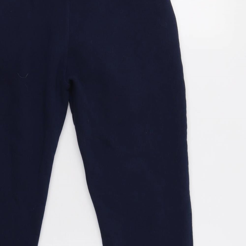 Box Menswear Mens Blue   Jogger Trousers Size L L26 in
