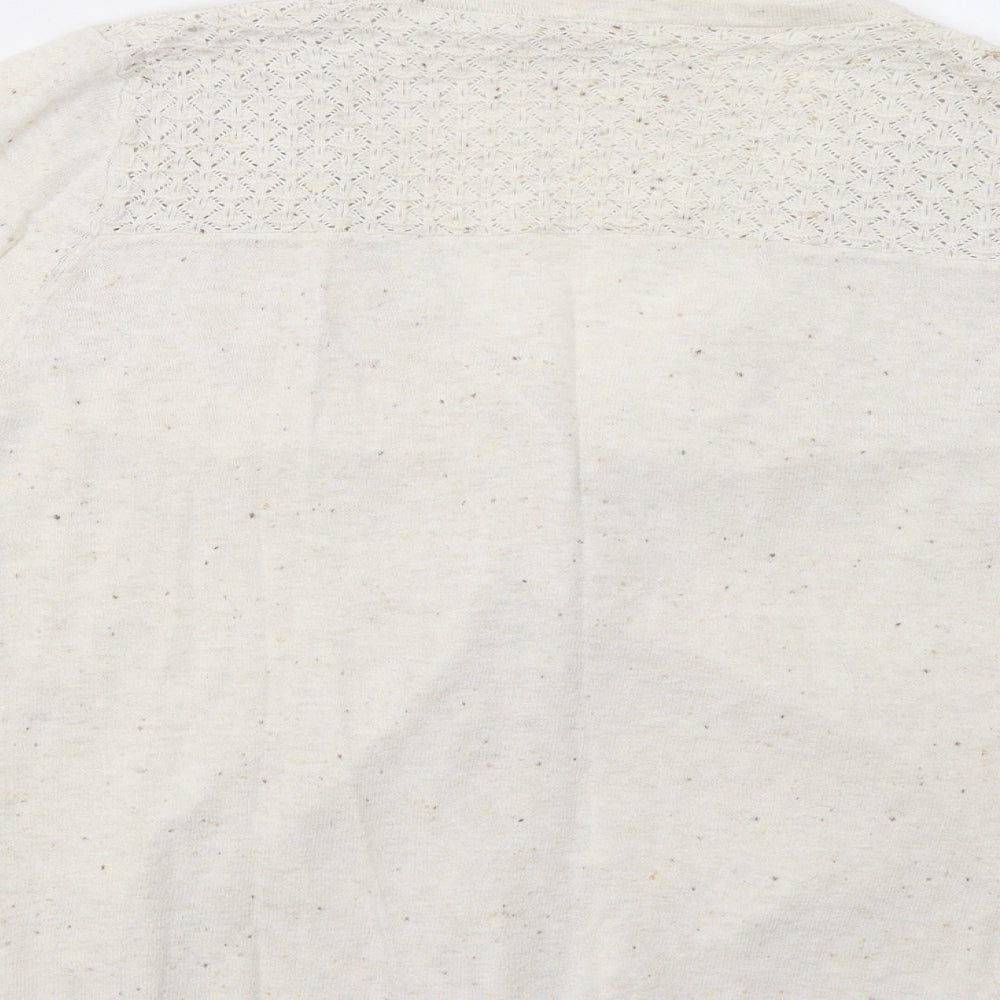 Falmer Womens Beige   Cardigan Jumper Size 14
