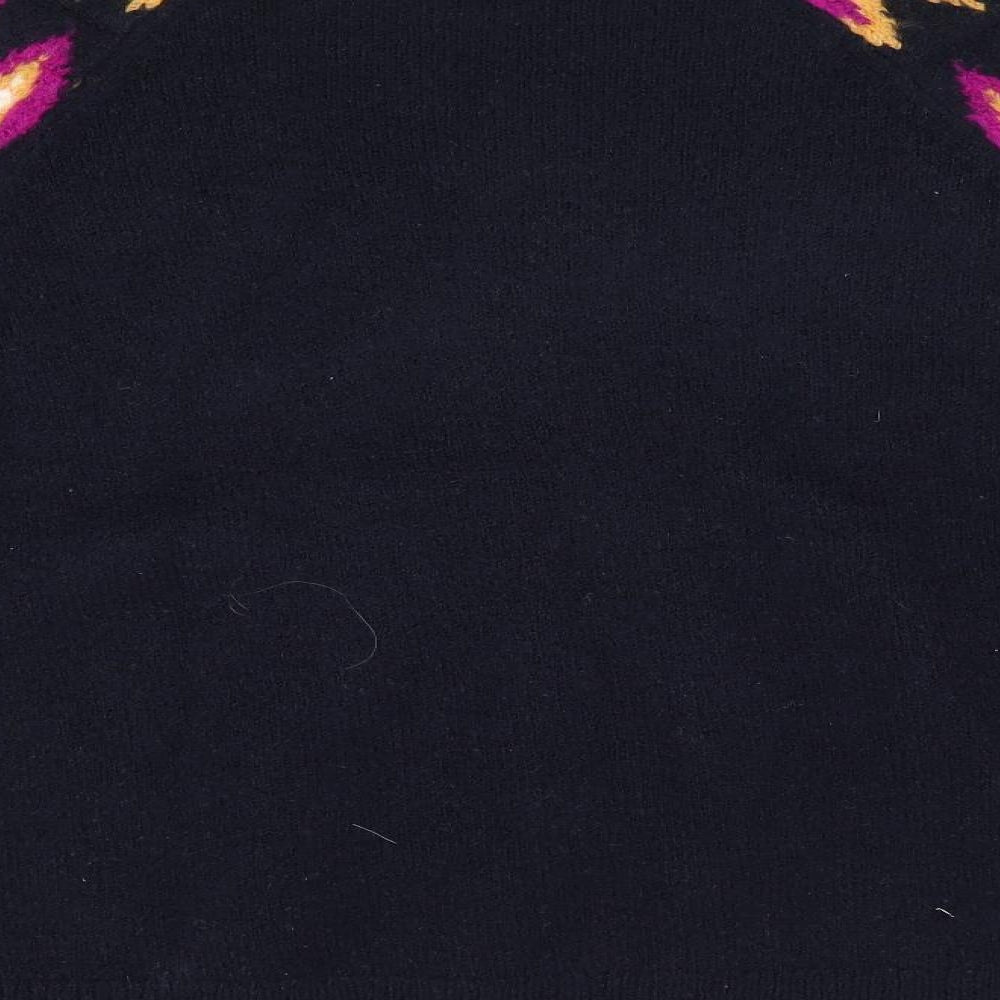 TU Womens Blue Argyle/Diamond  Pullover Jumper Size 10