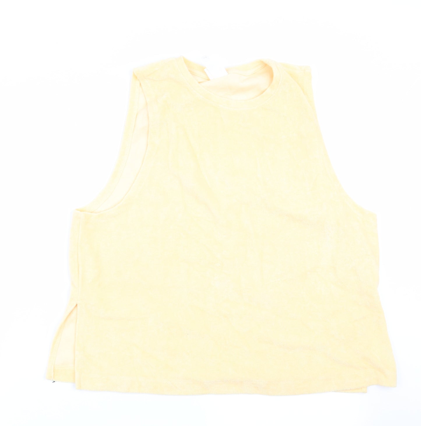H&M Womens Yellow    Pyjama Top Size 10