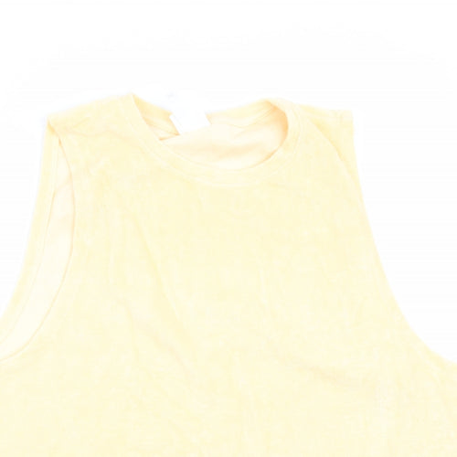 H&M Womens Yellow    Pyjama Top Size 10