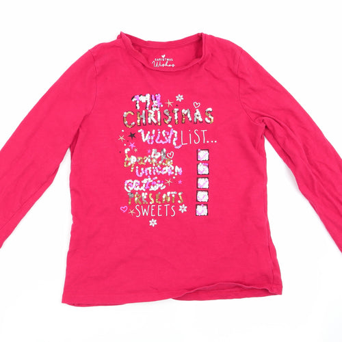 Florence and Fred Girls Red Solid   Pyjama Top Size 10-11 Years  - My Christmas wish list ...