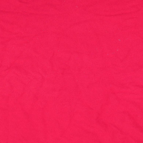 Moewy by Tu Womens Red   Pullover Jumper One Size  - Beaded Star Bat Wing Longline