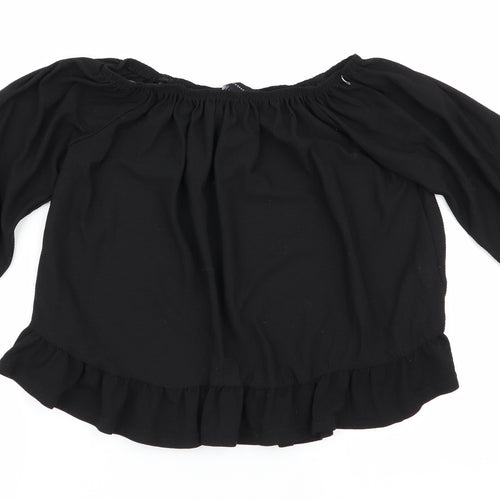 Atmosphere Womens Black   Basic Blouse Size 10