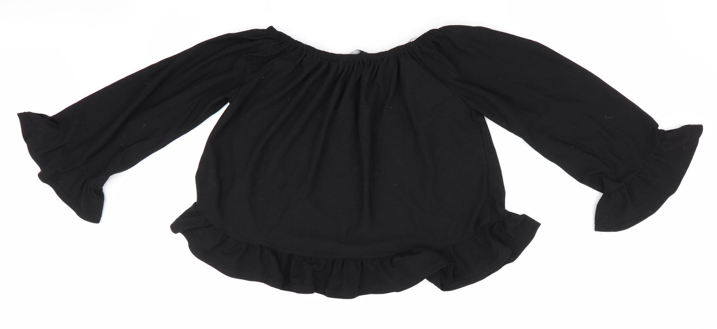 Atmosphere Womens Black   Basic Blouse Size 10