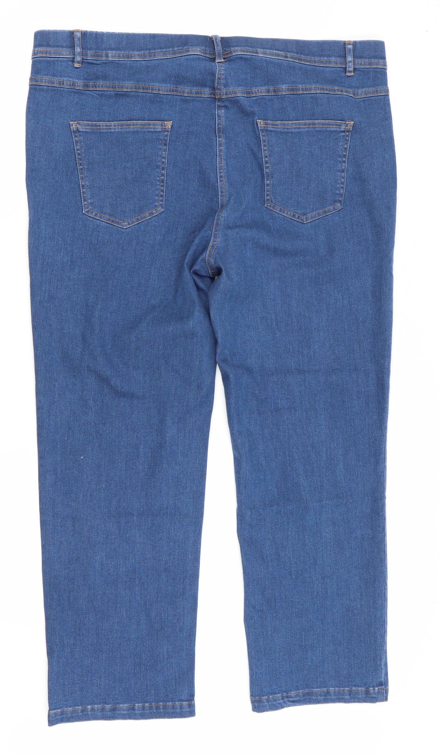 Cotton Traders Womens Blue   Jegging Jeans Size 20 L27 in