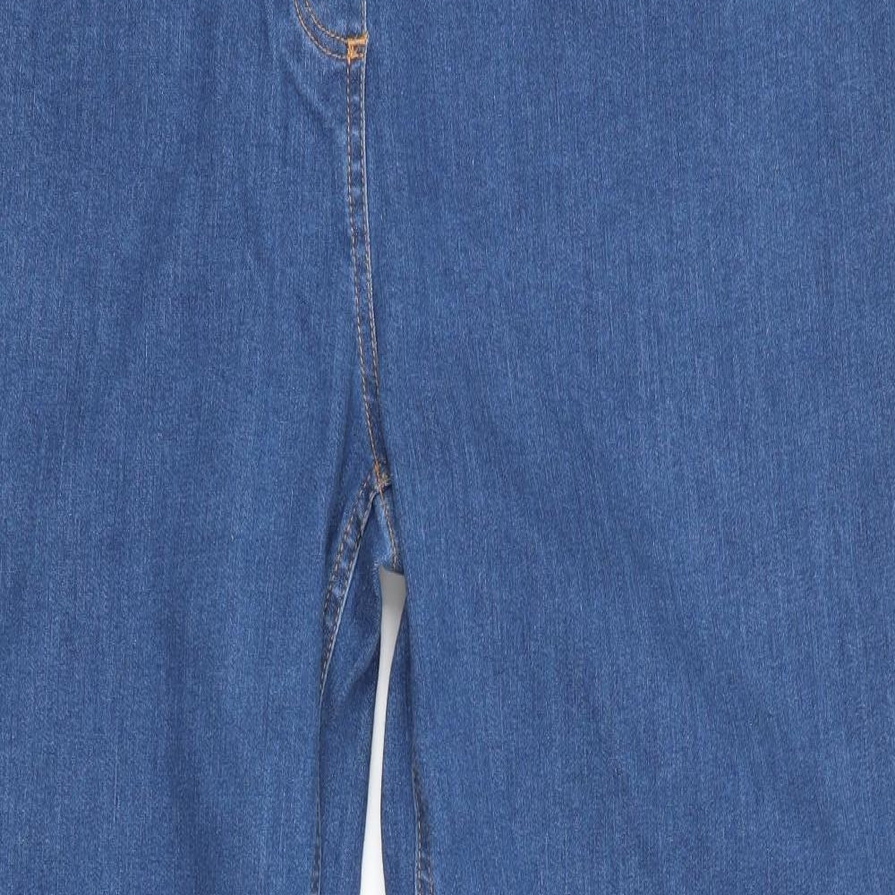 Cotton Traders Womens Blue   Jegging Jeans Size 20 L27 in