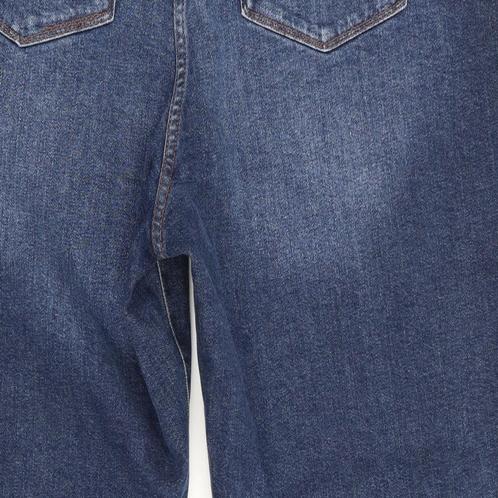 Papaya Denim Womens Blue   Cropped Jeans Size 20 L25 in