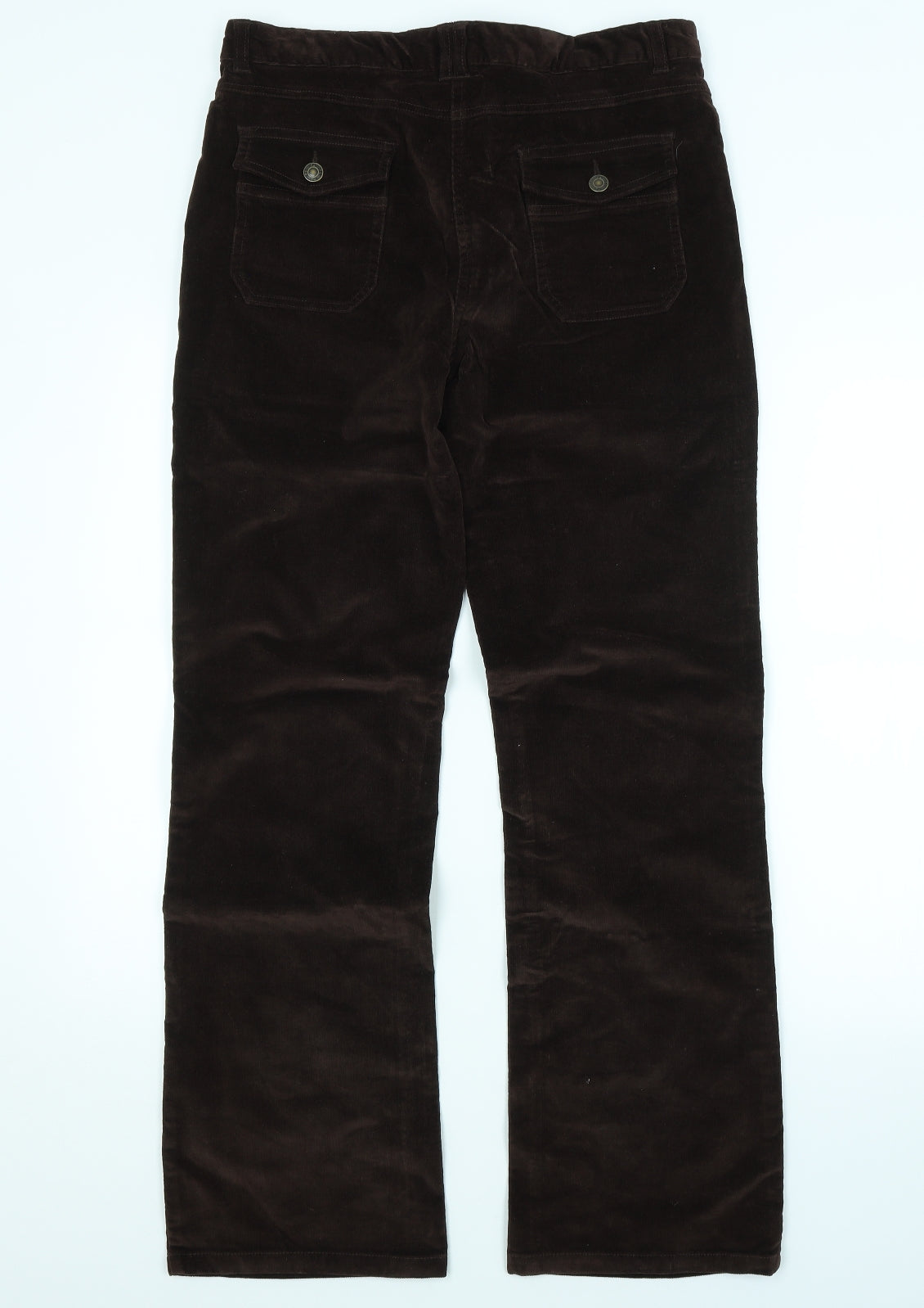 TU Womens Brown   Chino Trousers Size 14 L31 in