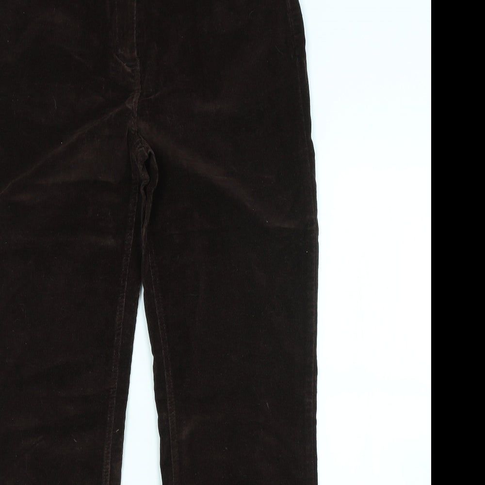 TU Womens Brown   Chino Trousers Size 14 L31 in