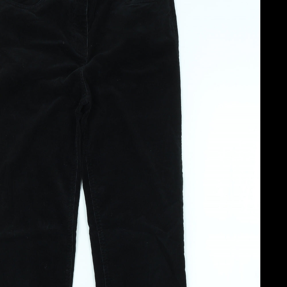 TU Womens Black   Chino Trousers Size 12 L29 in