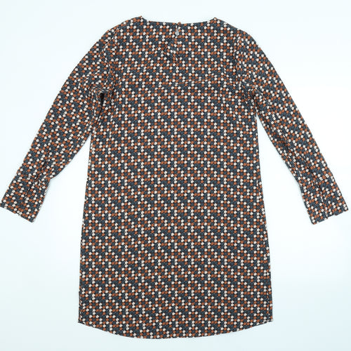 NEXT Womens Multicoloured Argyle/Diamond  A-Line  Size 8
