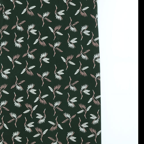 NEXT Womens Grey Floral  Pencil Dress  Size 8