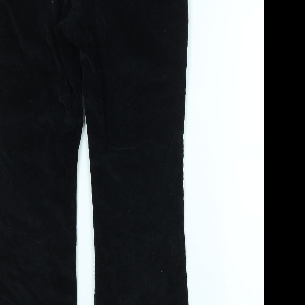 TU Womens Black   Chino Trousers Size 12 L29 in