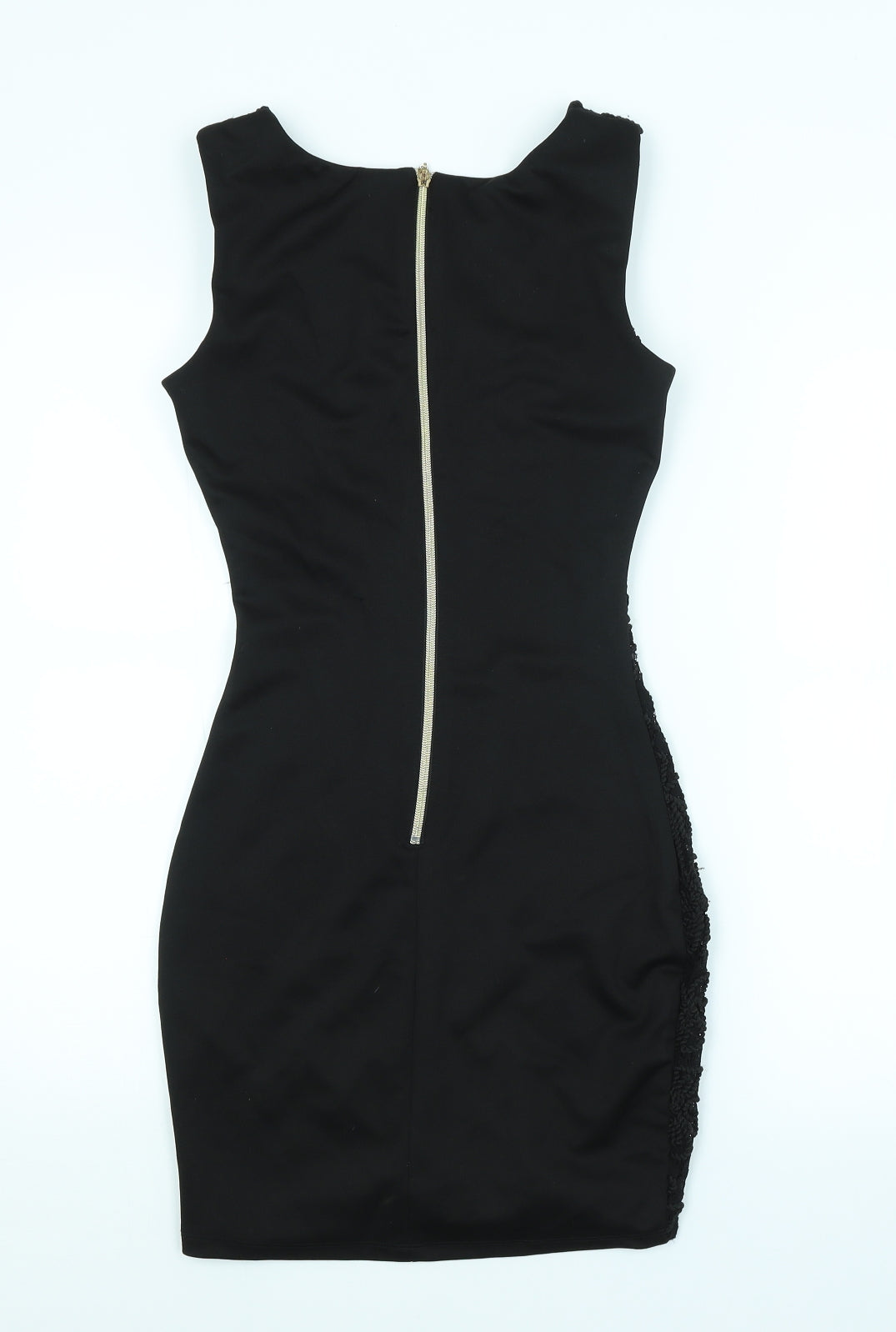 Agenda Womens Black Floral  Pencil Dress  Size 8