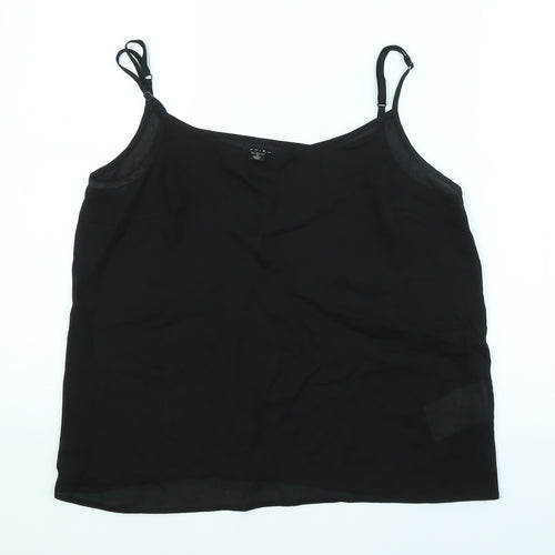 Amisu Womens Black   Basic Tank Size M