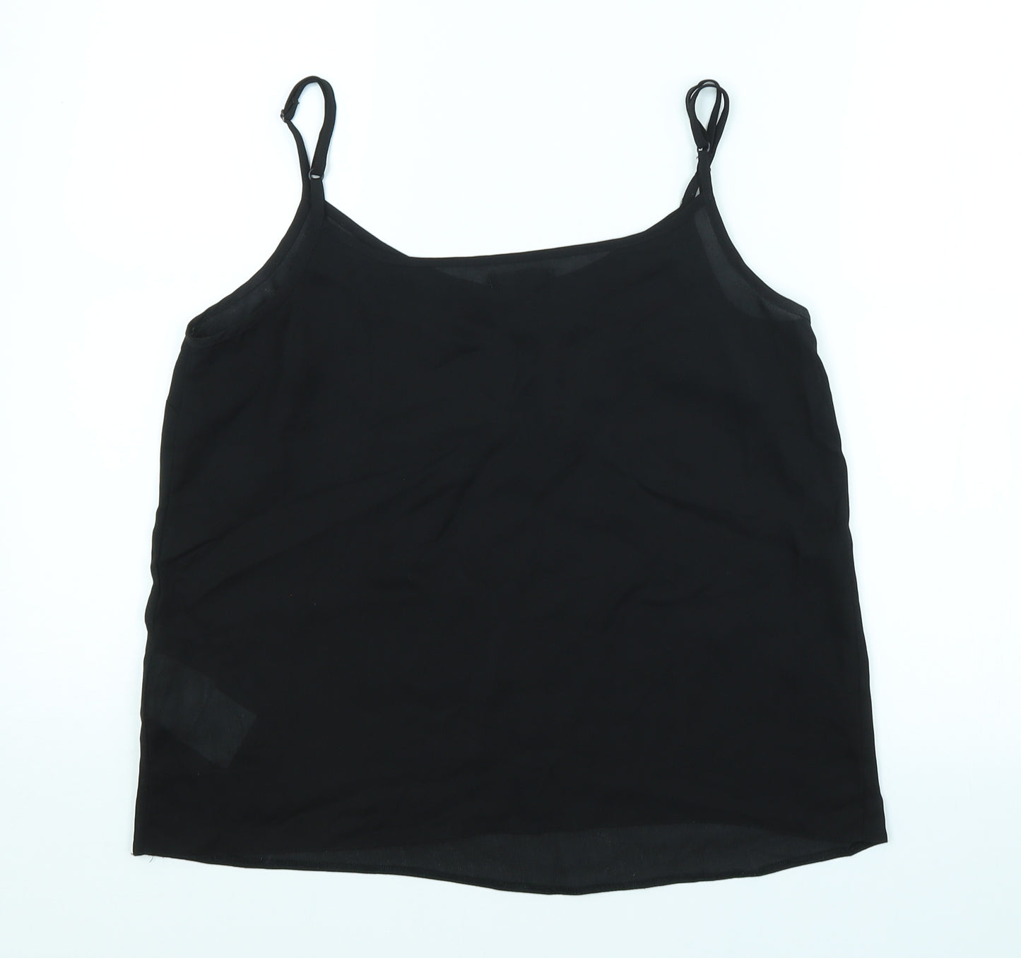 Amisu Womens Black   Basic Tank Size M