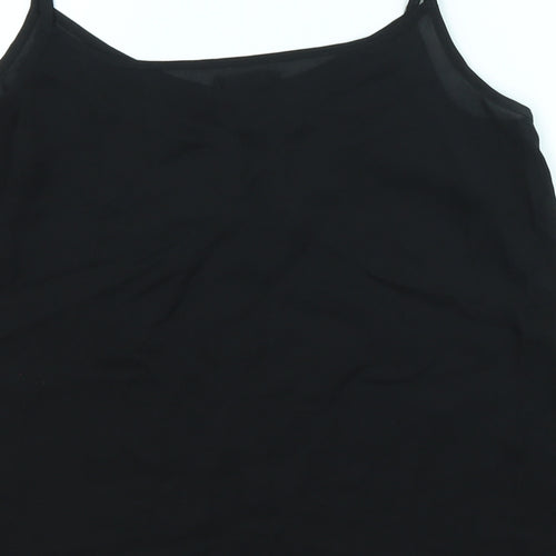 Amisu Womens Black   Basic Tank Size M
