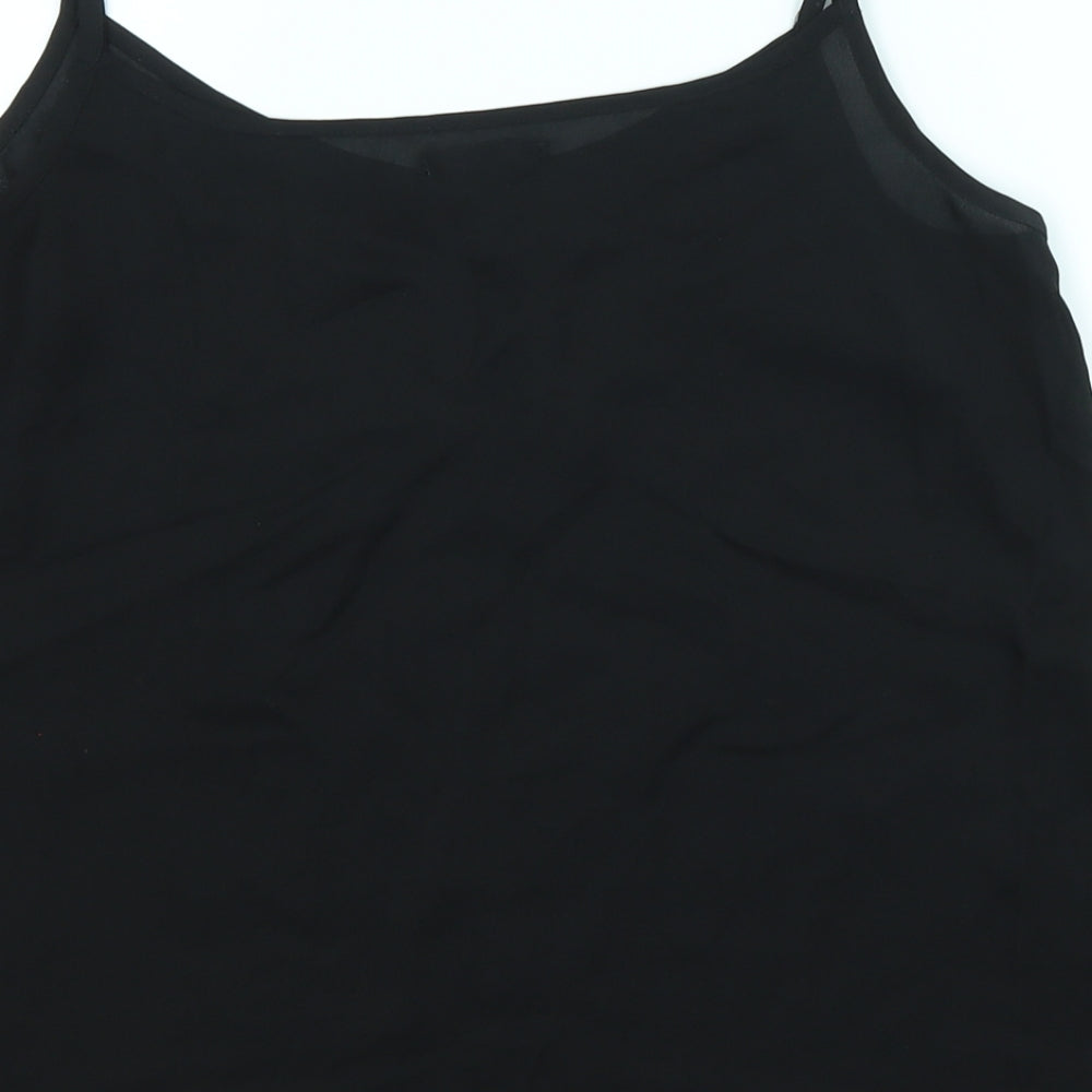 Amisu Womens Black   Basic Tank Size M