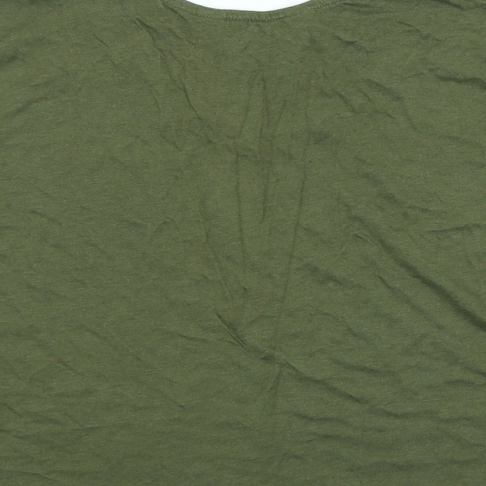 New Look Girls Green   Cropped T-Shirt Size 12-13 Years