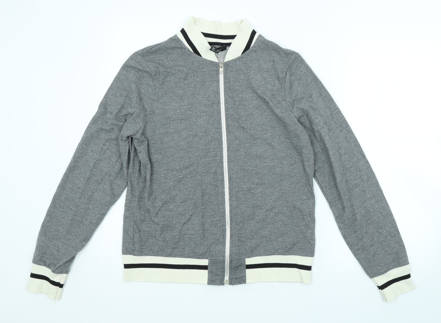 Atmosphere Womens Grey   Full Zip Jumper Size 12