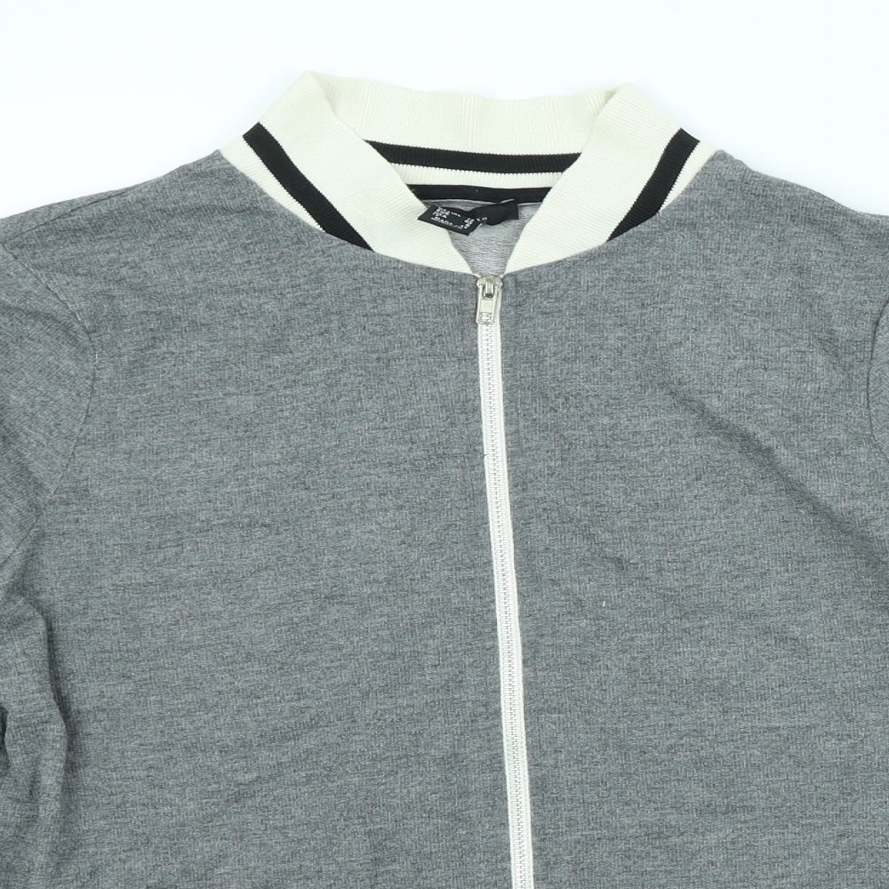 Atmosphere Womens Grey   Full Zip Jumper Size 12