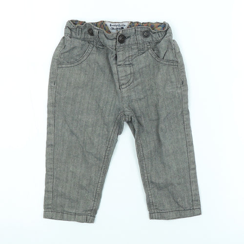 NEXT Baby Grey   Jogger Jeans Size 9-12 Months