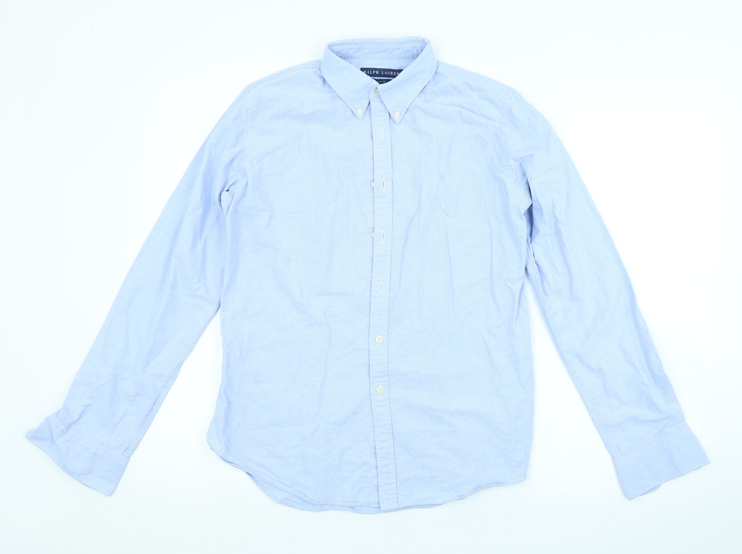 Ralph Lauren Womens Blue   Basic Button-Up Size 10