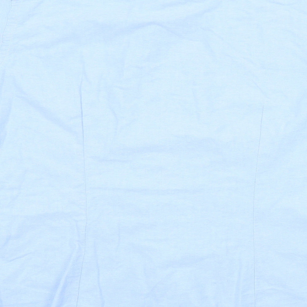 Ralph Lauren Womens Blue   Basic Button-Up Size 10