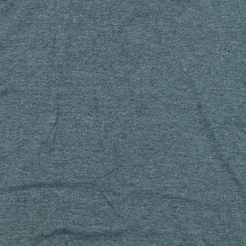 Miss Selfridge Womens Grey   Cropped T-Shirt Size S