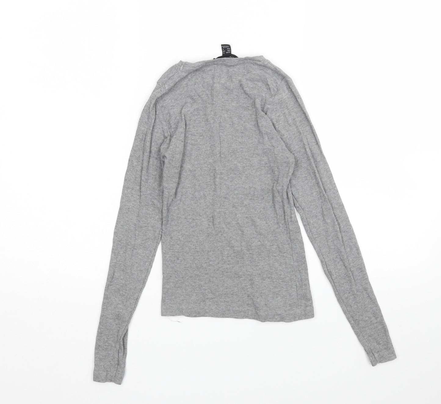 Primark Womens Grey   Basic T-Shirt Size 6