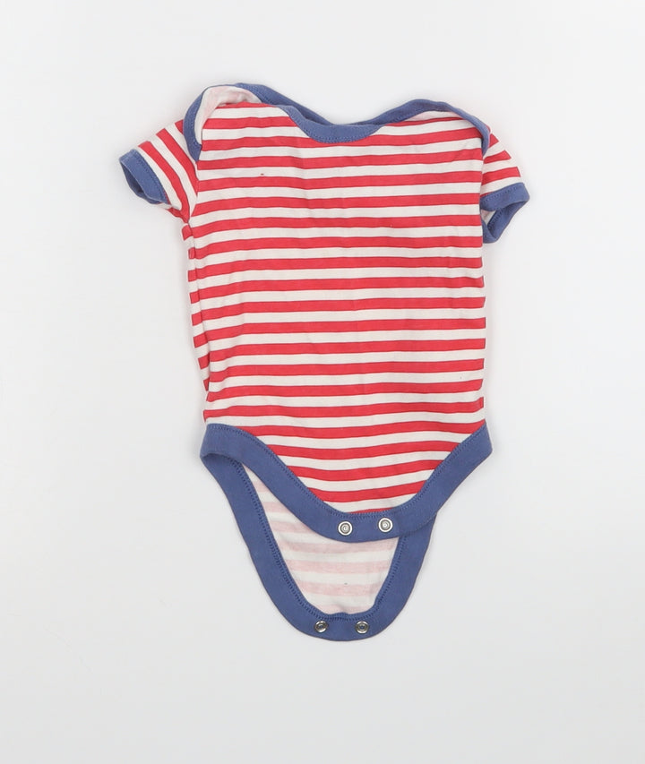 Matalan Baby Multicoloured Striped Leotard One-Piece Size 0-3 Months