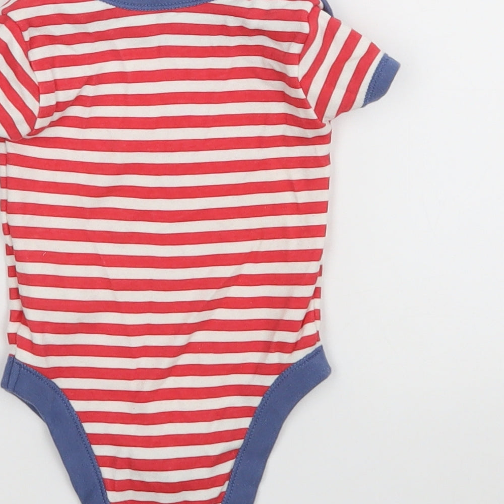 Matalan Baby Multicoloured Striped  Leotard One-Piece Size 0-3 Months