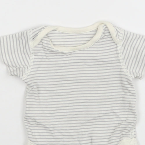 M&S Baby Multicoloured Striped  Leotard One-Piece Size 0-3 Months
