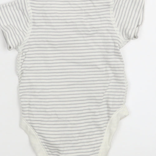 M&S Baby Multicoloured Striped  Leotard One-Piece Size 0-3 Months