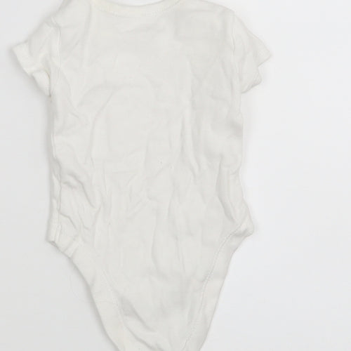 Matalan Boys White   Leotard One-Piece Size Newborn