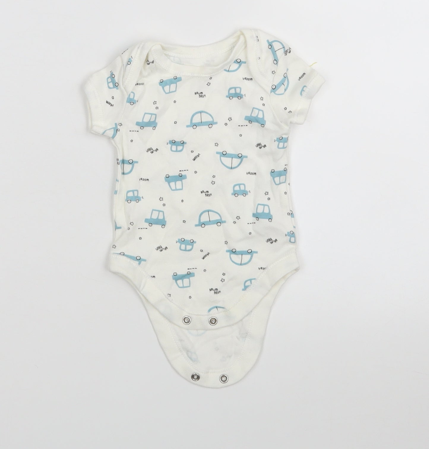 Matalan Boys Multicoloured   Leotard One-Piece Size 0-3 Months  - Car Print
