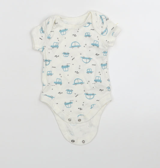 Matalan Boys Multicoloured   Leotard One-Piece Size 0-3 Months  - Car Print