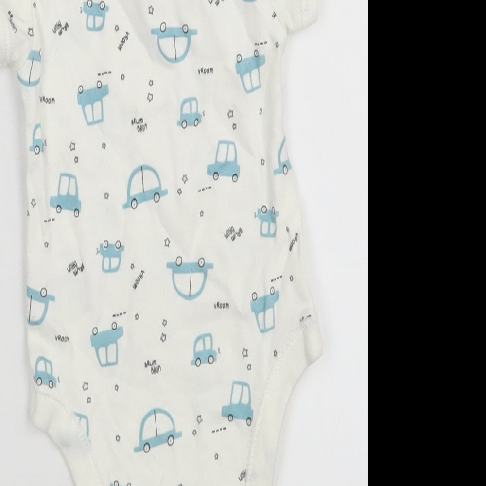 Matalan Boys Multicoloured   Leotard One-Piece Size 0-3 Months  - Car Print