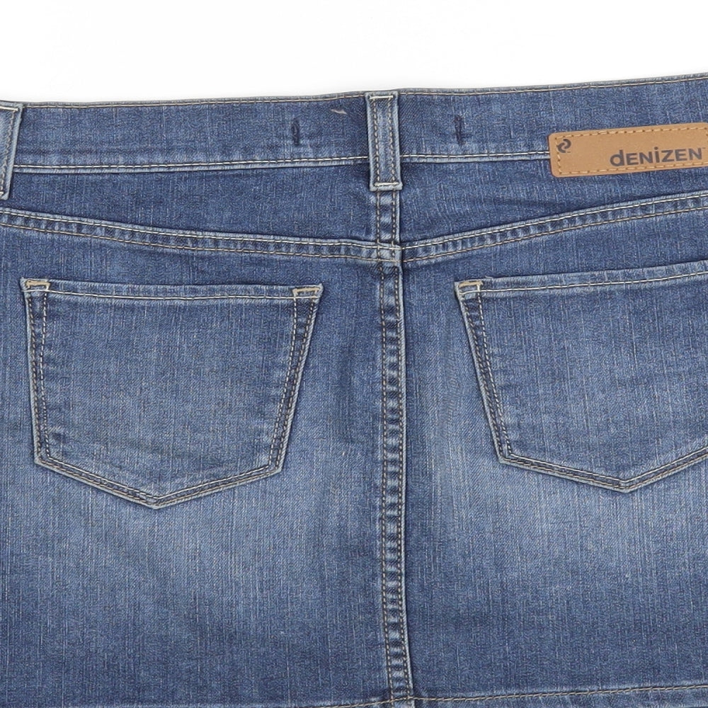 Denizen Womens Blue   Mini Skirt Size 32 in