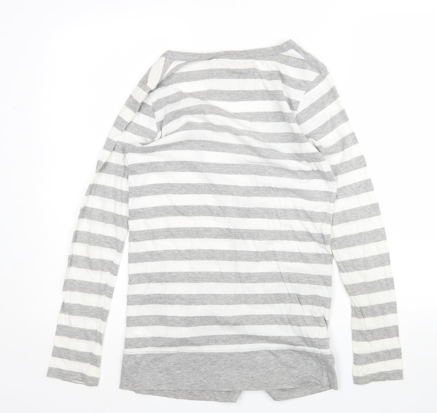 Denim Co Womens Multicoloured Striped  Cardigan Jumper Size 8